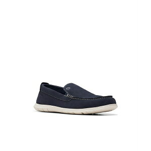 N[NX Y Xb|E[t@[ V[Y Men's Collection Flexway Step Slip On Shoes Navy Suede