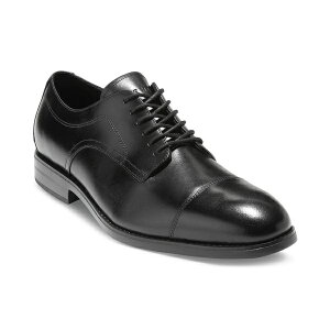 �R�[���n�[�� �����Y �h���X�V���[�Y �V���[�Y Men's Harmon Grand Cap Toe Oxfords Black