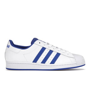 adidas �A�f�B�_�X �����Y �X�j�[�J�[ �yadidas Superstar Forum�z �T�C�Y US_M_4 Footwear White/Bold Blue/Clear Granite