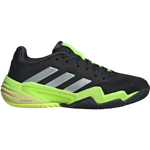 adidas �A�f�B�_�X �����Y �X�j�[�J�[ �yadidas Barricade 13 Clay Core Black Zero Metalic Lucid Lemon�z �T�C�Y US_8(26.0cm) Core Black/Zero Metalic/Lucid Lemon