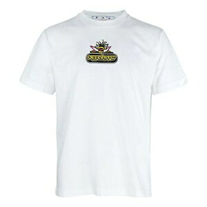 Off-White オフホワイト メンズ スニーカー 【Off-White Logo Alphabet Printing Arrow Short Sleeve White OMAA027S22JER0130132】 サイズ US_M_M