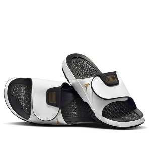 Air Jordan W[_ Y Xj[J[ yAir Jordan Hydro XI Slides 'White/Black/Metallic Gold' FN2452-170z TCY US_M_15