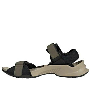 adidas AfB_X Y Xj[J[ yadidas Terrex Hydroterra Sandals 'Olive Strata Core Black Wonder Beige' JQ2236z TCY US_7(25.0cm)