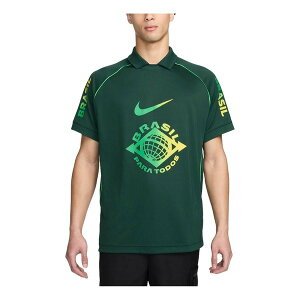 Nike iCL Y Xj[J[ yNike Dri-FIT Brazil Football Polo Shirt 'Dark Green' FZ2949-397z TCY US_M_S