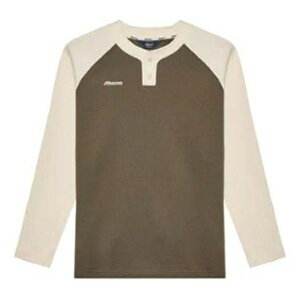 Mizuno ミズノ メンズ スニーカー 【Mizuno Heritage Long Sleeve Shirt 'Beige' D2CA34H1】 サイズ US_M_L