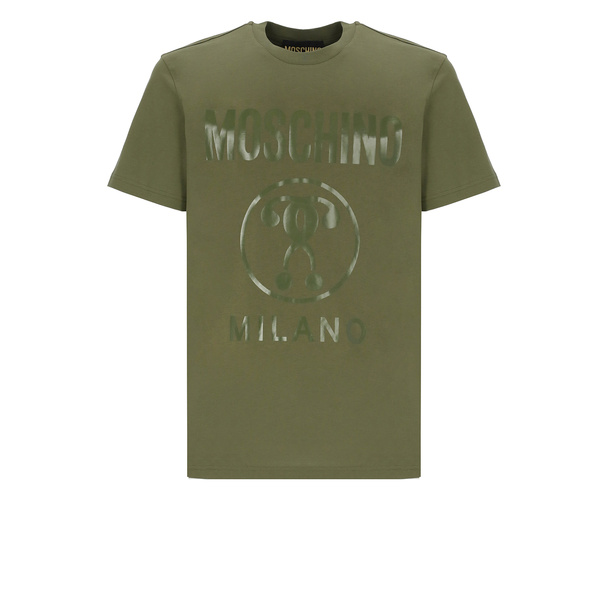 楽天市場】モスキーノ メンズ Tシャツ トップス Logoed T-shirt Green