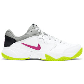 Nike ナイキ レディース スニーカー 【Nike Court Lite 2】 サイズ US_W_6.5W White Hot Lime (Women's)
