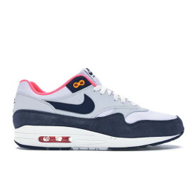 Nike ナイキ レディース スニーカー 【Nike Air Max 1】 サイズ US_W_5.5W Pure Platinum Midnight Navy Racer Pink (Women's)