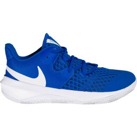 ナイキ メンズ バレーボール スポーツ Nike Zoom Hyperspeed Court Volleyball Shoes White/Blue
