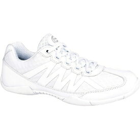 ジーケイ エリート レディース フィットネス スポーツ GK Women's Chase Apex Cheer Shoes White