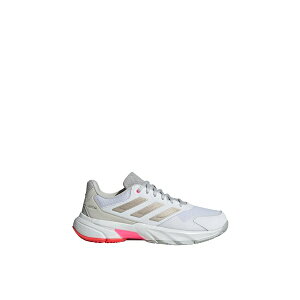AfB_X fB[X ejX X|[c COURTJAM CONTROL 3 TENNIS - Multicourt tennis shoes - cloud white iron metallic lucid red