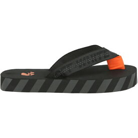 OFF-WHITE オフホワイト メンズ スニーカー 【OFF-WHITE Industrial Belt Flip Flop】 サイズ EU_40(25.0cm) Black Orange