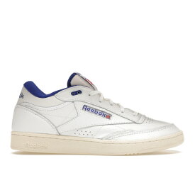 Reebok リーボック メンズ スニーカー 【Reebok Club C Mid II Vintage】 サイズ US_10.5(28.5cm) White Bright Cobalt