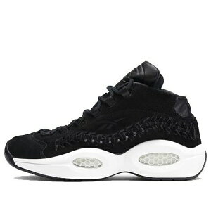 Reebok ���[�{�b�N �����Y �X�j�[�J�[ �yReebok Hall of Fame x Question Mid 'Black Braid' V72718�z �T�C�Y US_8(26.0cm)