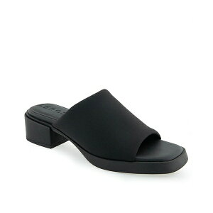 GA\[Y fB[X T_ V[Y Women's Denise Slip-On Sandals Black Stretch