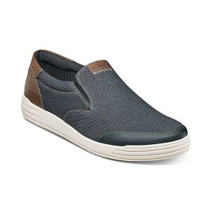 mubV Y Xb|E[t@[ V[Y Men's Kore City Walk Athletic Style Canvas Slip-On Loafer Blue Denim