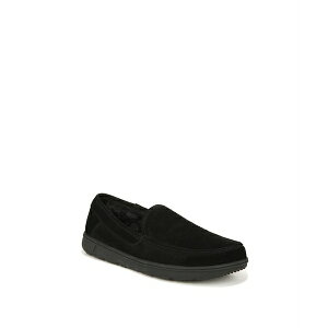 バイオニック メンズ サンダル シューズ Men's Gustavo Slip On Slippers Black suede