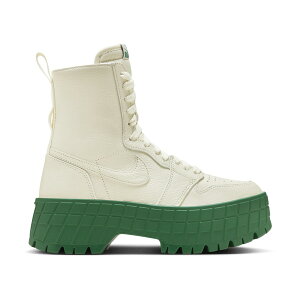 Jordan �W���[�_�� ���f�B�[�X �X�j�[�J�[ �yJordan 1 High Brooklyn Coconut Milk Pine Green (Women's)�z �T�C�Y US_7(24.0cm) Coconut Milk/Pine Green/Coconut Milk