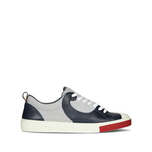 �G�g�� �����Y �X�j�[�J�[ �V���[�Y Leather slow-top sneakers Grey