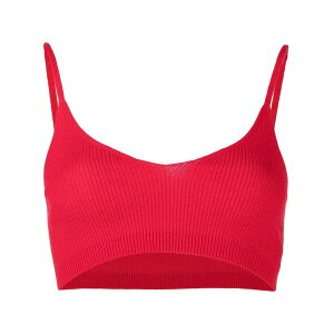 �J�V�~�A �C�� ���u ���f�B�[�X �j�b�g&�Z�[�^�[ �A�E�^�[ Alessi cashmere-blend bralette Red