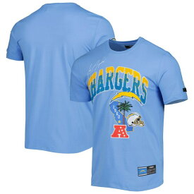 プロスタンダード メンズ Tシャツ トップス Los Angeles Chargers Pro Standard Hometown Collection TShirt Powder Blue