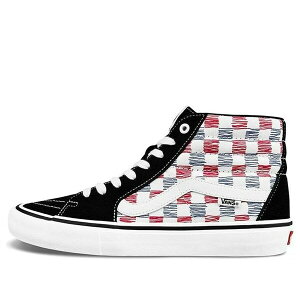 Vans �o���Y �����Y �X�j�[�J�[ �yVans SK8-HI Pro 'Sketch Checkerboard' VN0A45JD2MB�z �T�C�Y US_8.5(26.5cm)