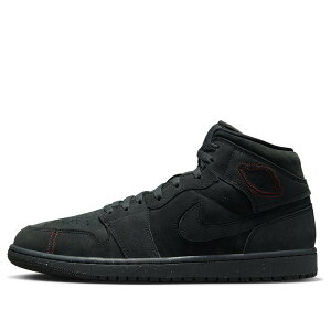 Air Jordan W[_ Y Xj[J[ yAir Jordan 1 Mid SE Craft 'Dark Smoke Red' FD8634-001z TCY US_M_13