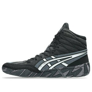 ASICS �A�V�b�N�X �����Y �X�j�[�J�[ �yASICS Aggressor 6 'Black Pure Silver' 1081A067-001�z �T�C�Y US_M_14
