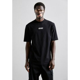 モスキーノ メンズ Tシャツ トップス Basic T-shirt - fantasy black