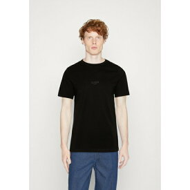 ゲス メンズ Tシャツ トップス AIDY - Basic T-shirt - jet black