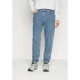 トミーヒルフィガー メンズ デニムパンツ ボトムス ISAAC TAPERED - Relaxed fit jeans - denim dark