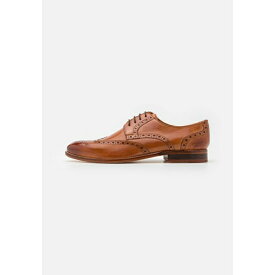 メルビン アンド ハミルトン メンズ スニーカー シューズ BOBBY 5 - Smart lace-ups - cognac