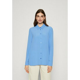 トミー ヒルフィガー レディース シャツ トップス FLUID SHIRT - Button-down blouse - blue spell