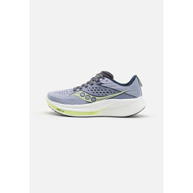 サッカニー レディース スニーカー シューズ RIDE 17 - Neutral running shoes - iris/navy