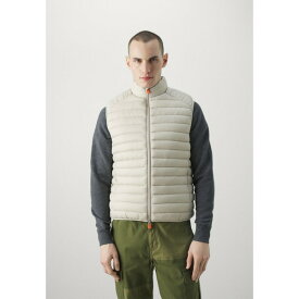 セーブザダック メンズ ジャケット＆ブルゾン アウター ADAM - Waistcoat - rainy beige