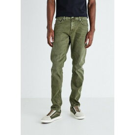 ペペジーンズ メンズ デニムパンツ ボトムス Jeans Tapered Fit - military green