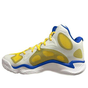 Under Armour A_[A[}[ Y Xj[J[ yUnder Armour Spawn FloTro Basketball Shoes 'White Yellow Blue' 3026640-100z TCY US_10(28.0cm)