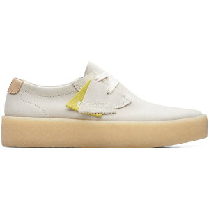 Clarks N[NX Y Xj[J[ yClarks Originals Ashcott Cup Off White Suedez TCY US_8(26.0cm) Off White