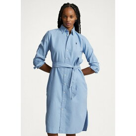 ラルフローレン レディース ワンピース トップス CORY LONG SLEEVE DAY DRESS - Shirt dress - light blue