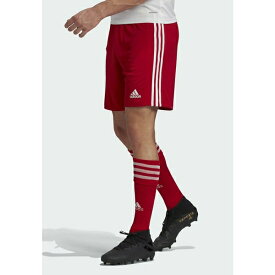 アディダス メンズ バスケットボール スポーツ SQUADRA 21 SHORTS - Sports shorts - red