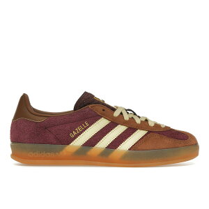 adidas AfB_X Y Xj[J[ yadidas Gazelle Indoor Maroon Almost Yellowz TCY US_M_4 Maroon/Almost Yellow/Preloved Brown