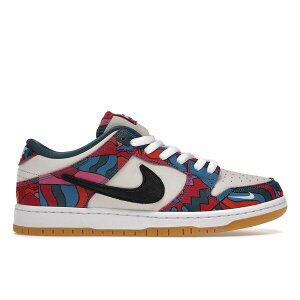 Nike �i�C�L �����Y �X�j�[�J�[ �yNike SB Dunk Low Pro Parra Abstract Art (2021)�z �T�C�Y US_7(25.0cm) Fire Pink/Gym Red-Mocha-White-Royal Blue-Black