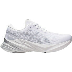 アシックス レディース ランニング スポーツ ASICS Women's Novablast 3 Running Shoes White/Grey
