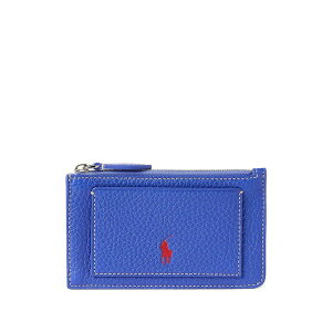 �����t���[���� ���f�B�[�X ���z �A�N�Z�T���[ Polo pony-debossed wallet Blue