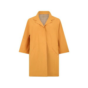 ���[���[ ���f�B�[�X �R�[�g �A�E�^�[ Straight oversized coat Orange