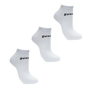�G�o�[���X�g �����Y �X�j�[�J�[ �V���[�Y 3 Pack Trainer Socks Mens