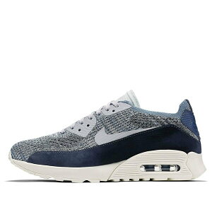 Nike �i�C�L ���f�B�[�X �X�j�[�J�[ �y(WMNS) Nike Air Max 90 Ultra 20 Flyknit 'Grey White' 889694-400�z �T�C�Y US_7.5(24.5cm)