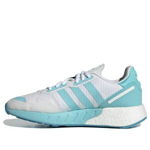 adidas �A�f�B�_�X ���f�B�[�X �X�j�[�J�[ �y(WMNS) adidas ZX 1K Boost 'Bold Logo Graphic - Hazy Sky' FX6864�z �T�C�Y US_6(23.0cm)