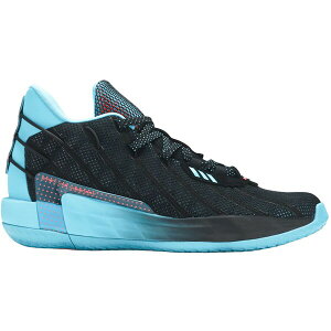 adidas �A�f�B�_�X �����Y �X�j�[�J�[ �yadidas Dame 7 Ima Visionary�z �T�C�Y US_8.5(26.5cm) Black/Signal Pink/Signal Cyan
