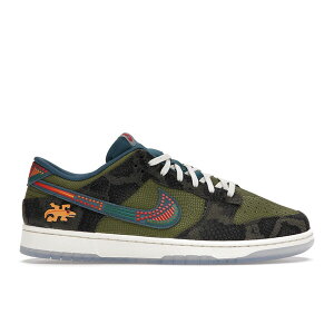 Nike �i�C�L �����Y �X�j�[�J�[ �yNike Dunk Low Siempre Familia�z �T�C�Y US_8(26.0cm) Carbon Green/Rift Blue-Sail